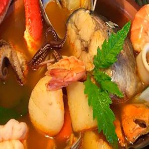 sopa de mariscos
