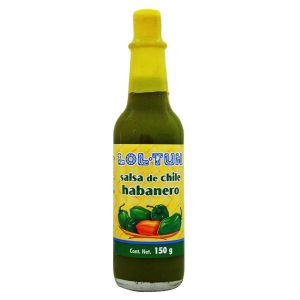 Salsa habanero verde lol-tun
