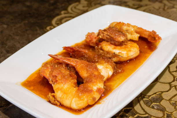 Camarones a la diabla