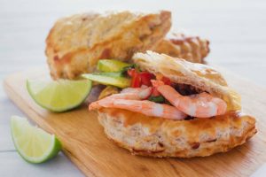 Empanadas de camarón