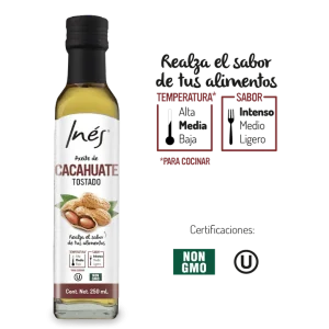 Aceite Inés de cacahuate