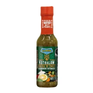 Salsa de chile habanero tatemado la Anita